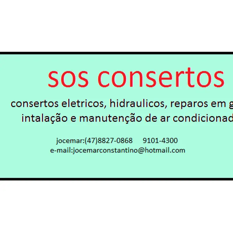 Foto da SOS Conserto e Instalações